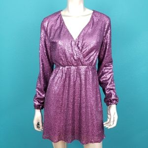 OUTRAGEOUS FORTUNE 1990's Sequin Mini Dress // NWT